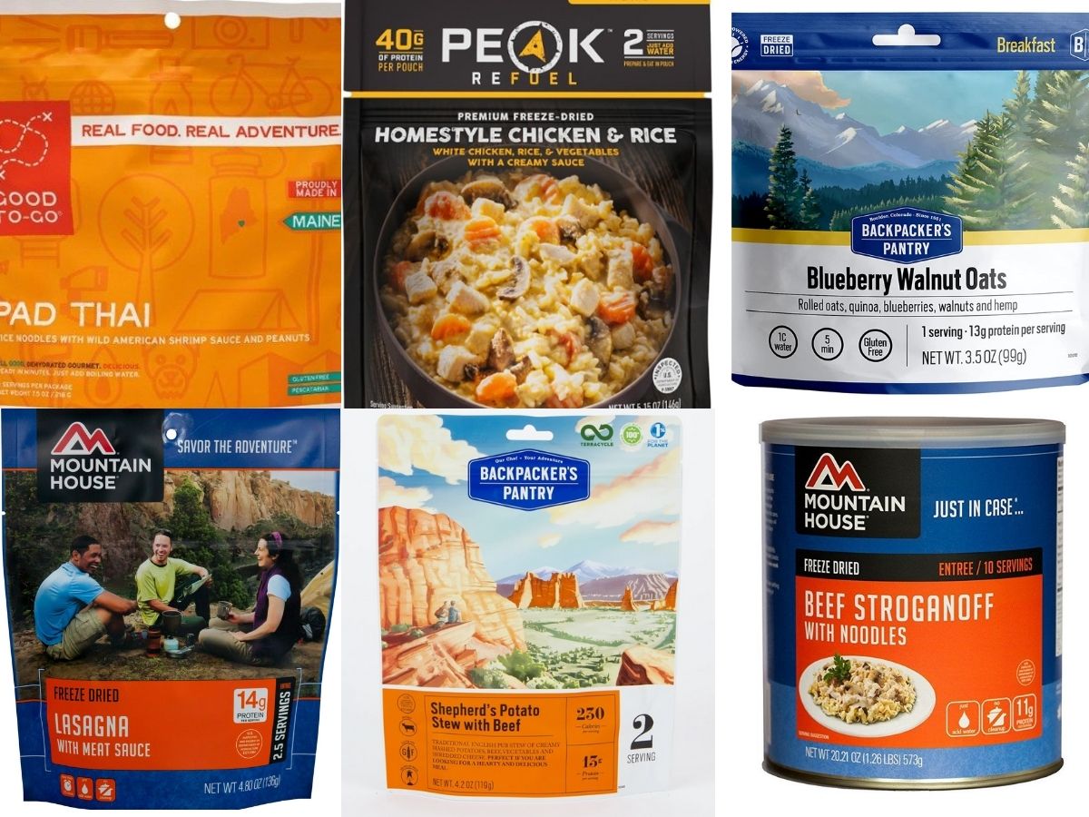 Top 7 Frozen Dried Camping Food for a Successful Camping and Hiking Trip