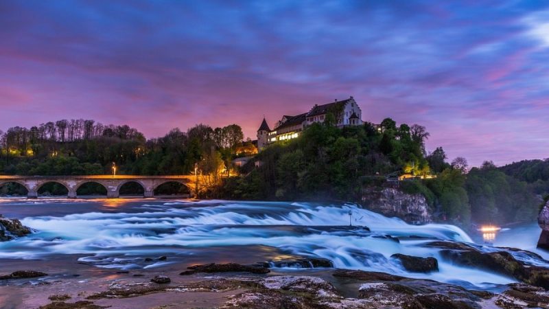 The Great Rhine Falls in Switzerland – Europe’s Largest Waterfall